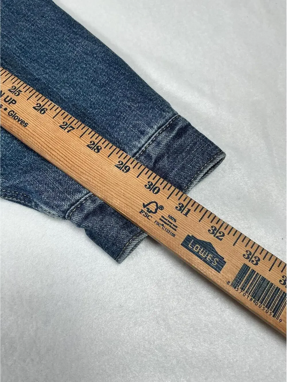 GAP Oversized Sherpa-Lined Denim Trucker Jacket Medium‎ Indigo Men's Size M